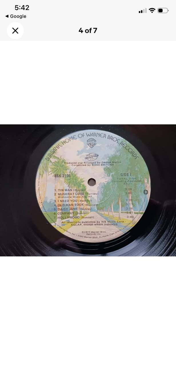 Steve Martin 'the Steve Martin Brothers' Vinyl LP, 1981 Comedy Album - ,